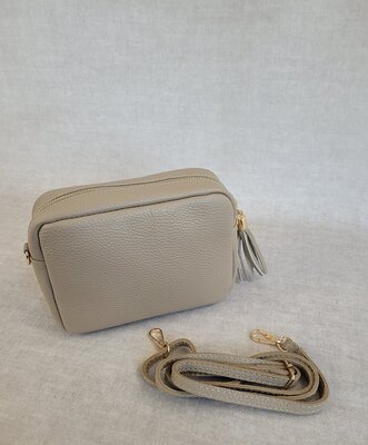 Amber bag - licht taupe