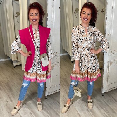 Elorna dress - beige
