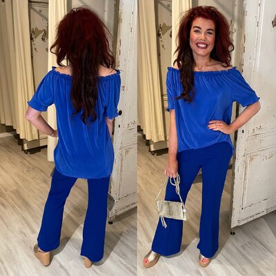 Ilonka tuniek top - kobalt