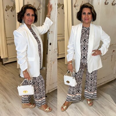 Bibi blazer - offwhite