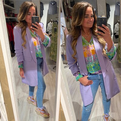 Annelies blazer - lila