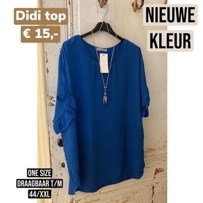 Didi top - KOBALT