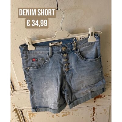 Amber denim short