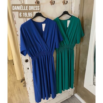 Danielle dress - kobalt