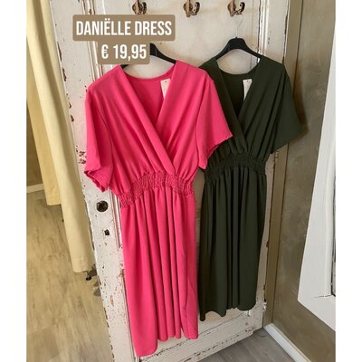 Danielle dress - army