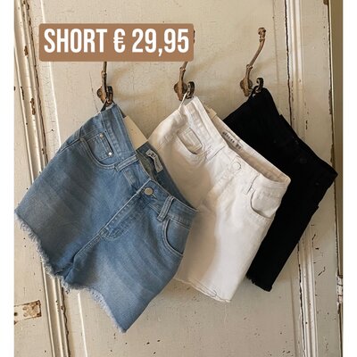 Annick denim short - denim