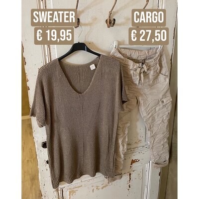 Ramona sweater - taupe
