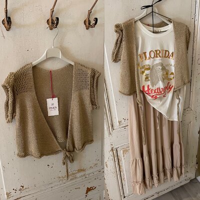 Bionda GOLDEN vest - goud