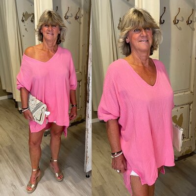 Bonaire tuniek - roze