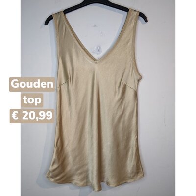 GOLDIE GLAM SILK top