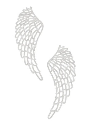 Earrings wings - silver