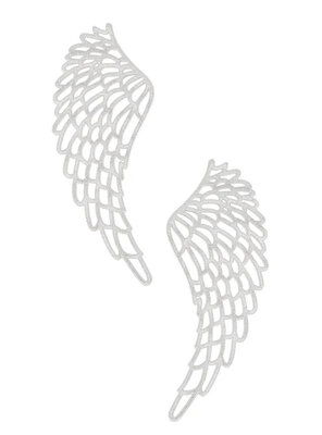 Earrings wings - silver