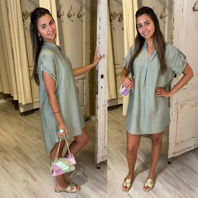 Morisa tuniek dress - army
