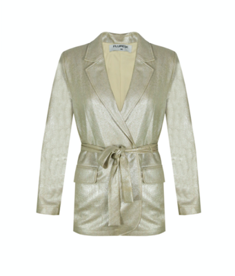Fluresk Jil Blazer Zilver