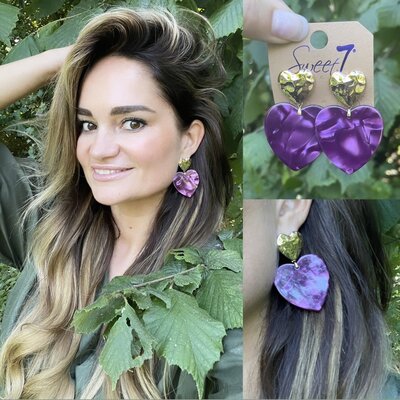 Femke heart earrings 0.1