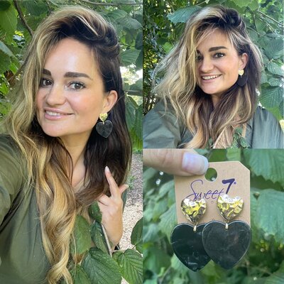 Femke heart earrings 0.2
