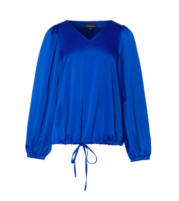 G Maxx - Melanie Longsleeve Koningsblauw