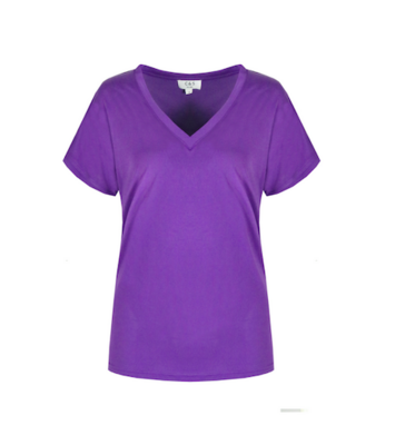 C&S Iske t-shirt Fel paars