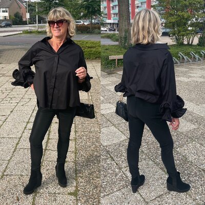 Fluresk Nore Broek Zwart