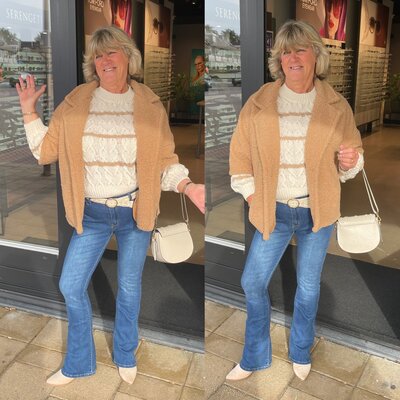 Jessica gilet - camel