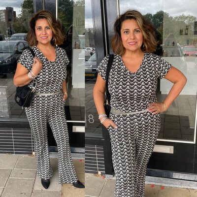 Chastar Mieke travel  top - print