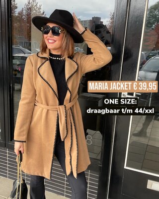 Maria jacket - camel