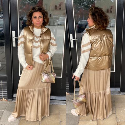 Glam rok goud brons