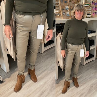 COATING pantalon - glimmend