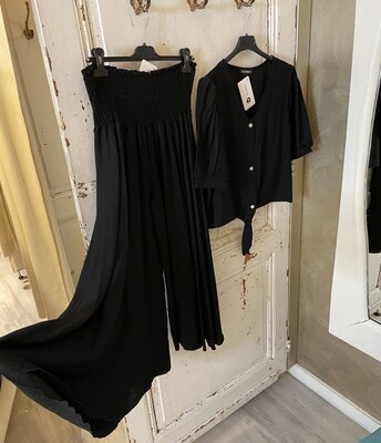Joli blouse - zwart
