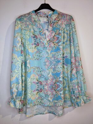 Fleur Florijn blouse - turqouise