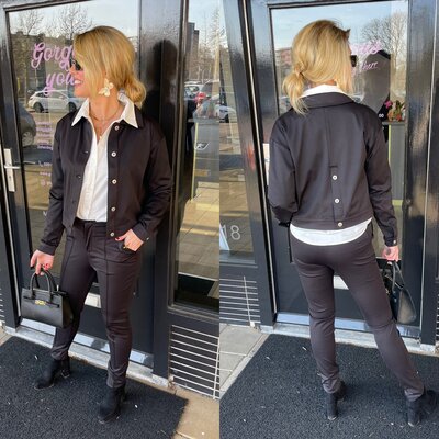 C&S Corby jacket black