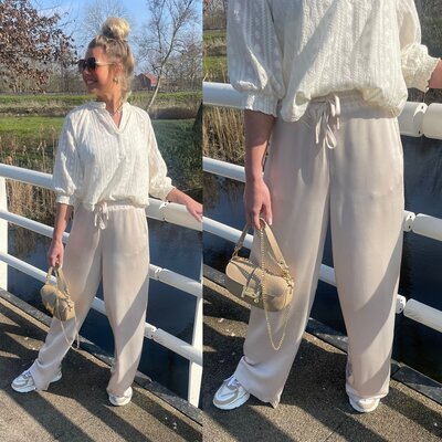 C&S Boulogne pants sand