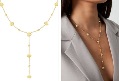 Shell serenade ketting - Goud kleur