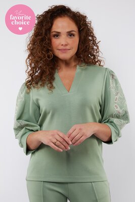 C&S Verdun top jade green