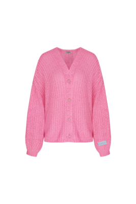 Fluresk Seren knitting cardigan roze
