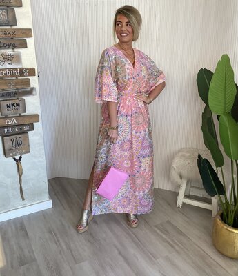 Marisa summer dress pastel tinten