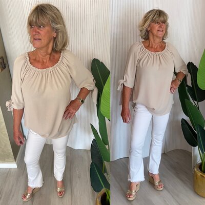 Britt tuniek -  beige