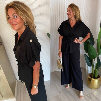 mirjam comfy set - zwart