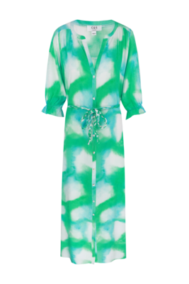 C&S Amalfi dress pool blue/color mix