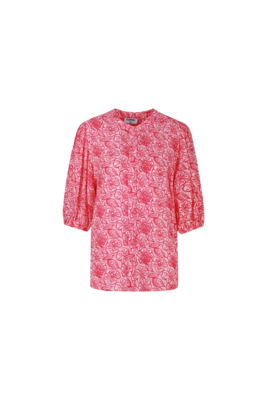 Fluresk Gale blouse Piggy pink/bright pink