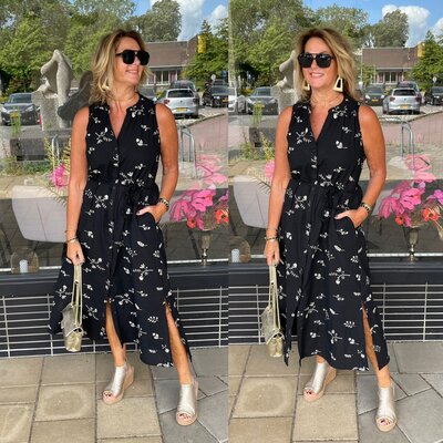 C&S Sorrento dress black