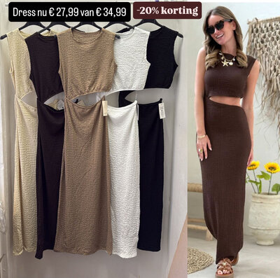 Celin dress zwart
