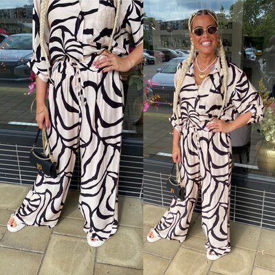 Wauw zebra comfy set