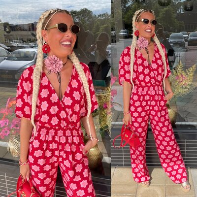 Jose jumpsuit flower