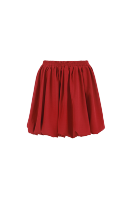 Fluresk Naime skirt rhubarb