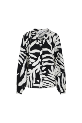 C&S Lea blouse offwhite/black