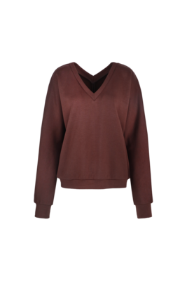C&S Thalia top dark brown