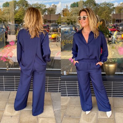 Wauw Wendy pantalon blauw