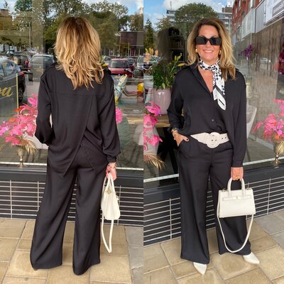 Wauw Wendy blouse zwart