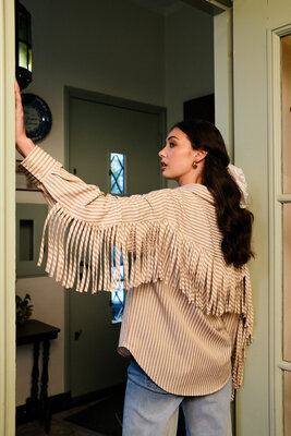 Fluresk Marelia blouse khaki